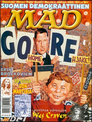 Finland Mad #188, Second Edition (2000-9)