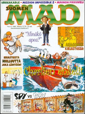 Finland Mad #195, Second Edition (2001-4)