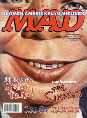 Finland Mad #203, Second Edition (2001-12)