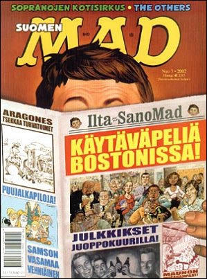 Finland Mad #206, Second Edition (2002-3)