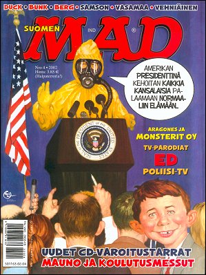 Finland Mad #207, Second Edition (2002-4)
