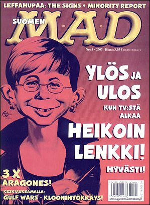 Finland Mad #216, Second Edition (2003-1)