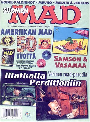 Finland Mad #217, Second Edition (2003-2)