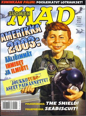 Finland Mad #228, Second Edition (2004-1)
