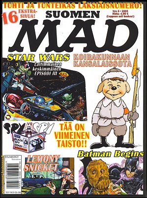 Finland Mad #244, Second Edition (2005-6)