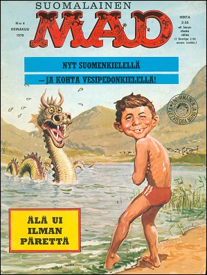 Finland Mad #4, First Edition (1970-4)