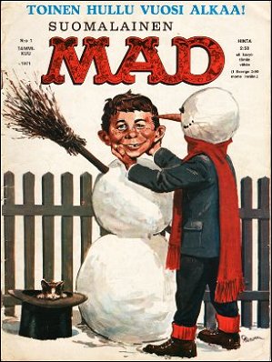 Finland Mad #10, First Edition (1971-1)