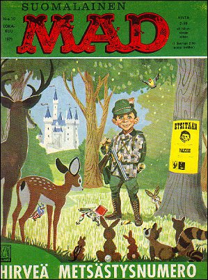 Finland Mad #19, First Edition (1971-10)