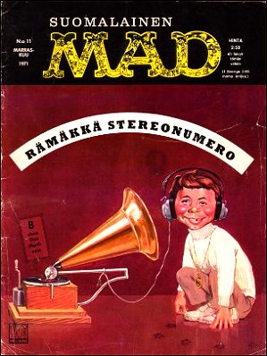 Finland Mad #20, First Edition (1971-11)