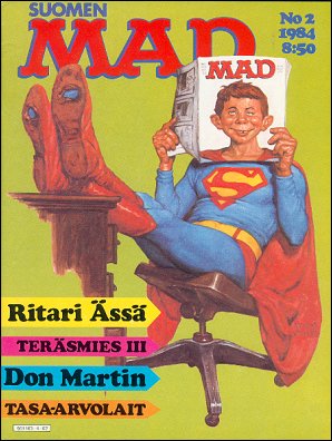 Finland Mad #39, Second Edition (1984-2)