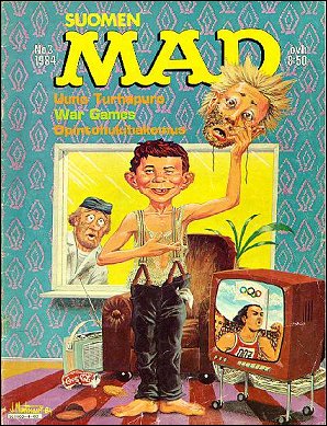 Finland Mad #40, Second Edition (1984-3)