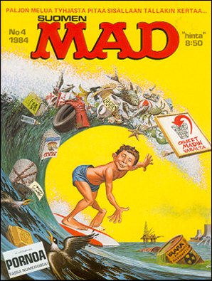 Finland Mad #41, Second Edition (1984-4)