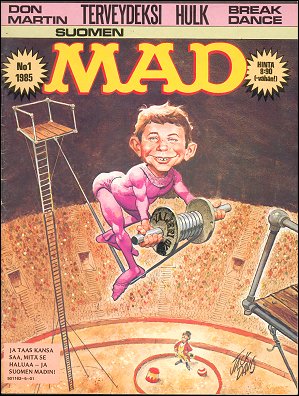 Finland Mad #44, Second Edition (1985-1)