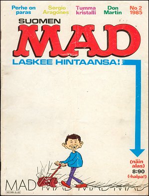 Finland Mad #45, Second Edition (1985-2)