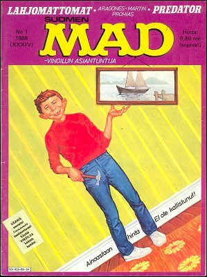Finland Mad #64, Second Edition (1988-1)