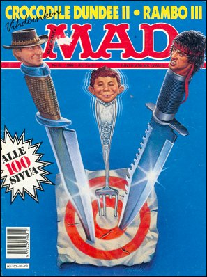Finland Mad #71, Second Edition (1988-8)
