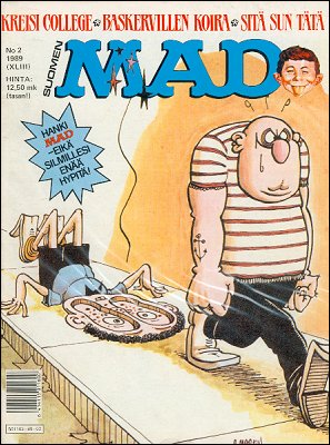 Finland Mad #73, Second Edition (1989-2)
