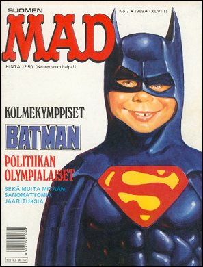 Finland Mad #78, Second Edition (1989-7)