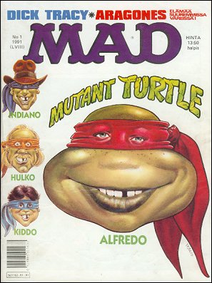 Finland Mad #88, Second Edition (1991-1)