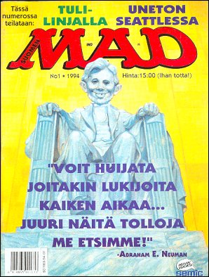 Finland Mad #112, Second Edition (1994-1)