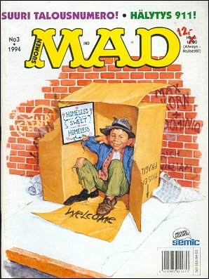 Finland Mad #114, Second Edition (1994-3)