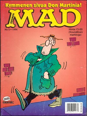 Finland Mad #116, Second Edition (1994-5)