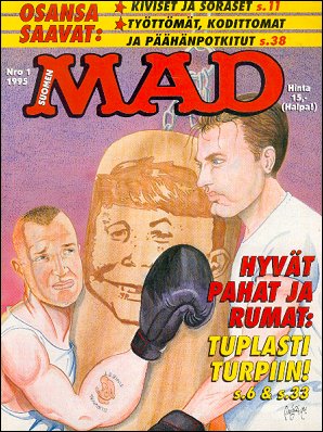 Finland Mad #120, Second Edition (1995-1)