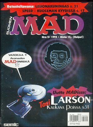 Finland Mad #121, Second Edition (1995-2)