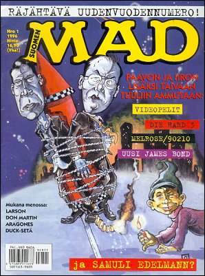 Finland Mad #132, Second Edition (1996-1)