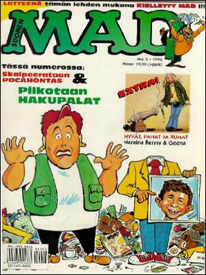Finland Mad #134, Second Edition (1996-3)