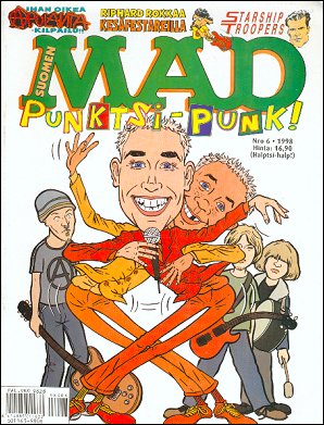 Finland Mad #161, Second Edition (1998-6)