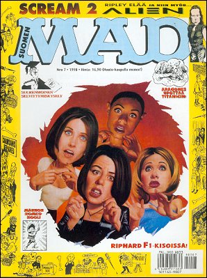 Finland Mad #162, Second Edition (1998-7)