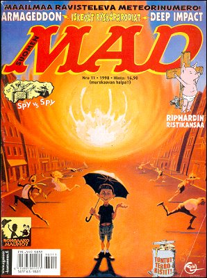 Finland Mad #166, Second Edition (1998-11)