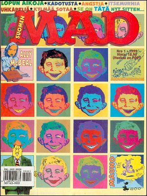 Finland Mad #168, Second Edition (1999-1)