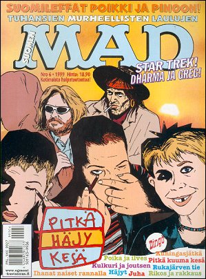 Finland Mad #173, Second Edition (1999-6)