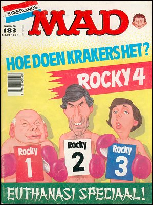 Holland Mad Magazine #183