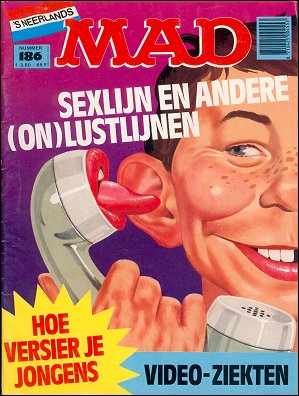 Holland Mad Magazine #186