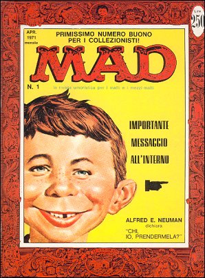 Italian Mad, 1st Edition, #1