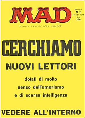 Italian Mad, 1st Edition, #2