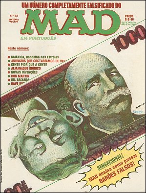 Brazil Mad, 1st Edition, #83