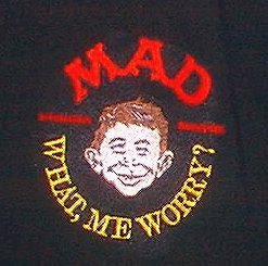 MAD Embroidered Polo Shirt, Australian (Black), Pocket Graphics