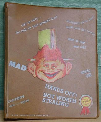 Notebook Binder, MAD Unauthorized #3