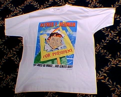 Alfred For President T-Shirt, 1992