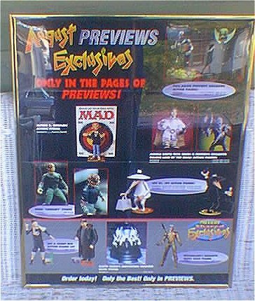 MAD Action Figure Preview Poster
