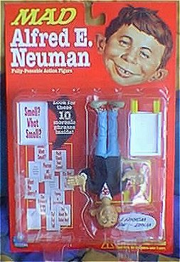 MAD Action Figure, Alfred E, Neuman