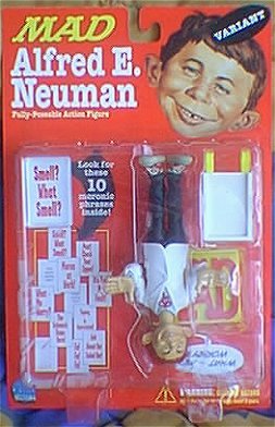 MAD Action Figure, Alfred E, Neuman Variant