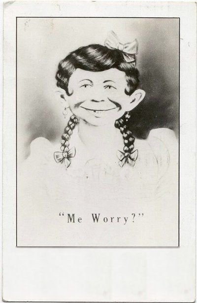 Female Alfred "Me Worry"