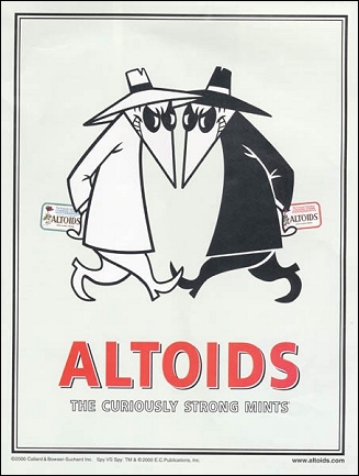 Spy vs Spy Altoids Magazine Ad