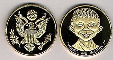 MAD BRONZE COIN