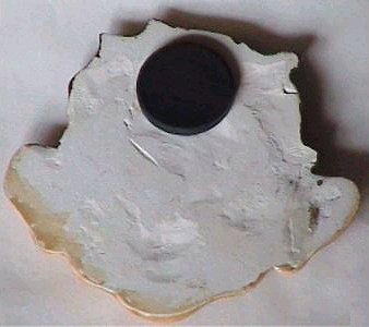Alfred Head Ceramic Magnet (Back)